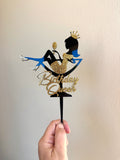 Birthday Queen cake topper (2 colour)