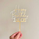 Happy birthday custom Cake Topper