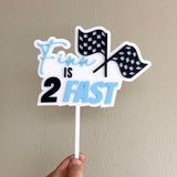 2 Fast Cake topper (3 colour)