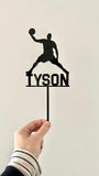 Basketball Cake Topper (custom name)