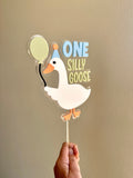 One silly goose Cake topper