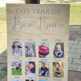 One Year of… photo Board
