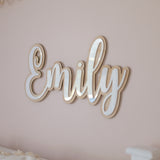 Wall Name Signage (2 layered cut out)