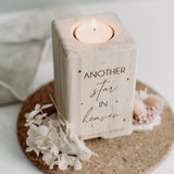 Tea light candle holder (Another star in Heaven)