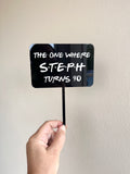 Friends cake topper