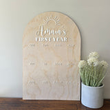 My First Year arch photo Board 2