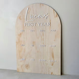 My First Year arch photo Board 2