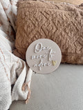 One more to adore plaque (acrylic + acrylic)
