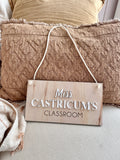 Teacher Name Sign