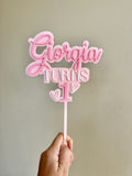 Heart Cake topper (3 colour)