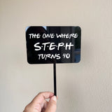 Friends cake topper