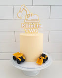 Digger Cake Topper (double layer)