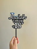 Heart Cake topper (3 colour)