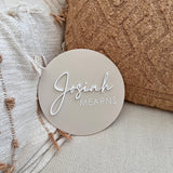 Name plaque - Acrylic