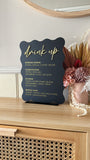 Drink Menu (choice of shape)