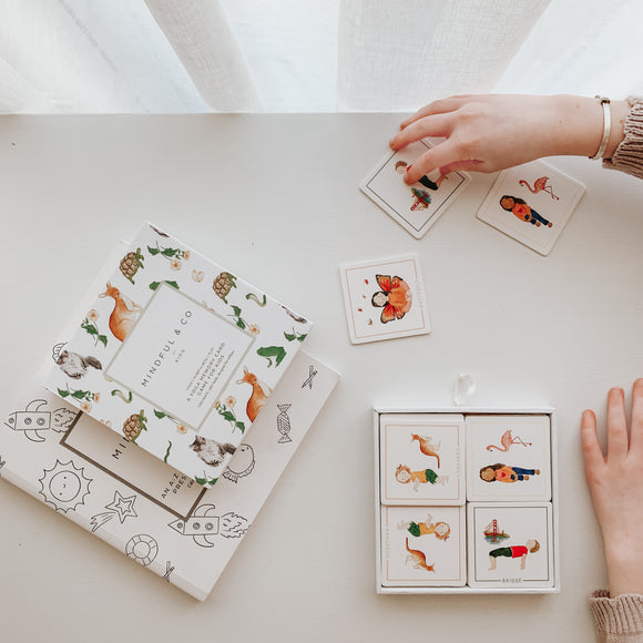 Yoga Memory Card Game