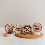 Magnetic Bottle Opener (round style)