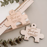 Teacher gift Christmas decoration (puzzle piece)