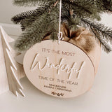 It’s the most wonderful time of the year plaque