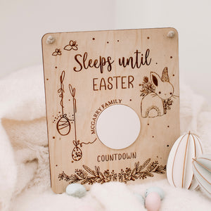 Sleeps until Easter countdown