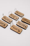 Best Ever keyring (with custom name) version 2