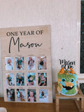 One Year of… photo Board