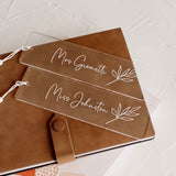 Bookmark (clear acrylic)