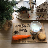 Santa snack board