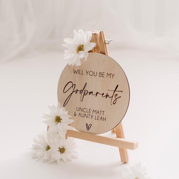 Godparents Plaque version 2