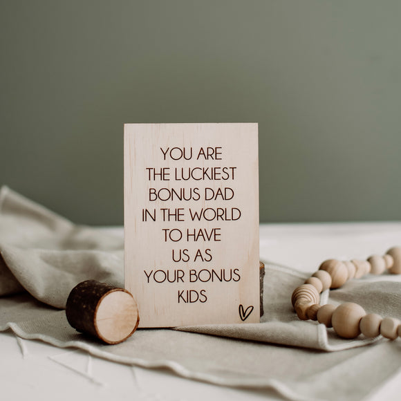 Bonus Dad Magnet
