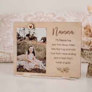 Nanna + quote photo frame