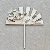 Sun cake topper (2 colour)