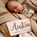 Custom Name plaque (rectangle)