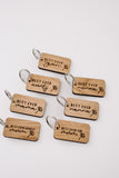 Best Ever keyring (with custom name) version 2