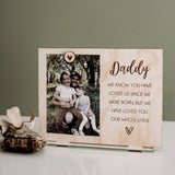 Daddy + quote photo frame
