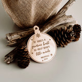 Teacher gift Christmas decoration
