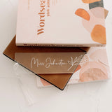 Bookmark (clear acrylic)