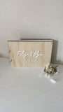 A4 Wedding Guest book (acrylic lettering)