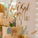 What will you be Cake Topper