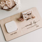 Square reader holder