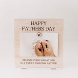 Fathers Day standing frame