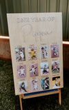 One Year of… photo Board