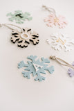 Christmas Snowflake Bauble (initial) option 2