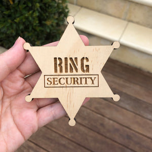 Ring security badge