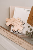 Teacher gift Christmas decoration (puzzle piece)