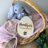 Easter basket plaque