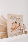 Baptism photo frame customised