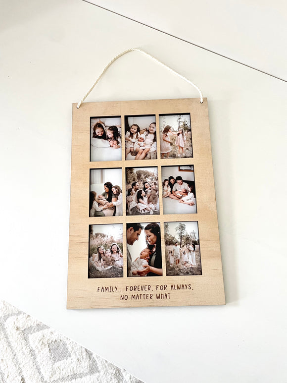 Family hanging frame