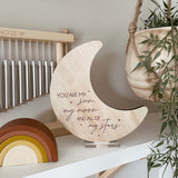 You are my sun, my moon and all of my stars standing plaque