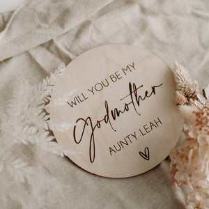 Godmother Plaque